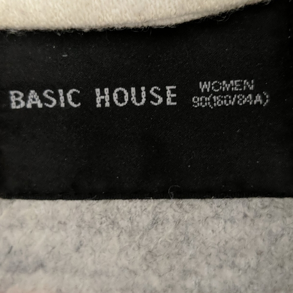 Oversized winter coat with 52% wool - Picture 3 of 5